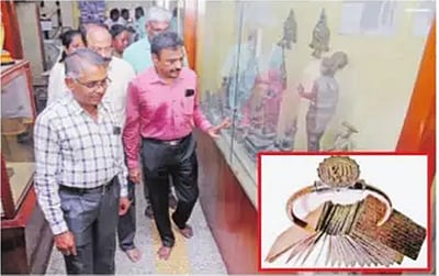 சோழா்கால செப்புத் தகடு மாயம்: ஸ்ரீரங்கம், அன்பில் கோயில்களில் சிலை கடத்தல் தடுப்புப் பிரிவு எஸ்.பி. ஆய்வு