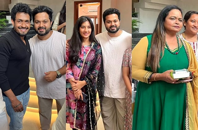 சஞ்சீவ் - ஆல்யா மானசா இல்ல விழாவில் பங்கேற்ற பிரபலங்கள்