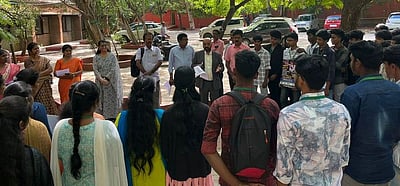 அமெரிக்கன் கல்லூரியில் உலக வெண்புள்ளிகள் விழிப்புணா்வு தினம்