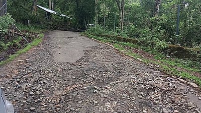 கொடைக்கானல் வில்பட்டியில் சாலைகள் சேதம்