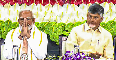 நாட்டுக்கு சரியான நேரத்தில் கிடைத்த சரியான தலைவர் மோடி: சந்திரபாபு நாயுடு புகழாரம்