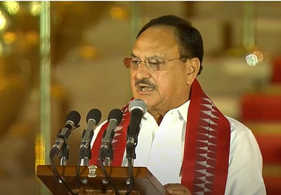 அமைச்சராக பொறுப்பேற்ற ஜெ.பி. நட்டா!