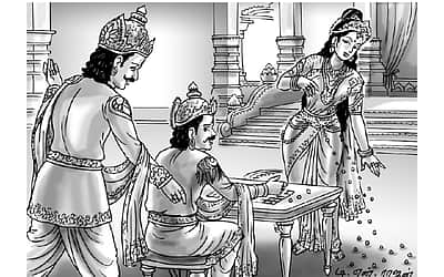 முத்துகளை எடுக்கவோ கோக்கவோ?