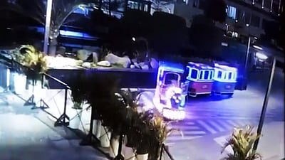 குழந்தைகளுக்கான விளையாட்டு ரயில் சரிந்ததில் சிறுவன் பலி