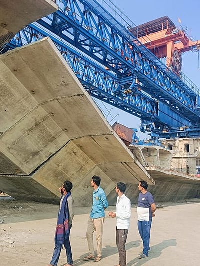 பிகாரில் மேலும் ஒரு புதிய பாலம் இடிந்தது: ஒரே வாரத்தில் மூன்றாவது சம்பவம்