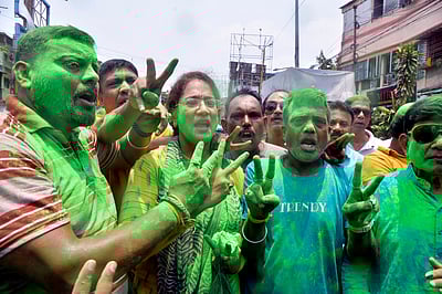 மாலை 4.30 மணி: பாஜக 17, காங்கிரஸ் 4 வெற்றி!