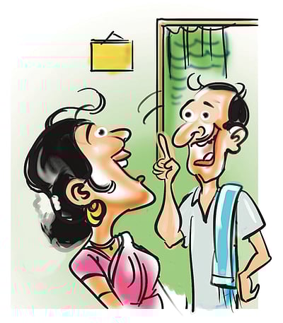 மனைவி சொன்னா கேட்கணும்..!