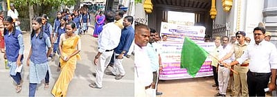 ராமநாதபுரத்தில் போதைப் பொருள்கள் ஒழிப்பு தின பேரணி