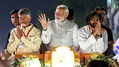 பிரதமர் மோடிக்கு சந்திரபாபு நாயுடு வாழ்த்து!