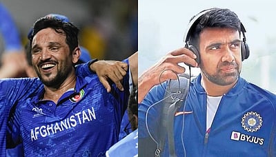 ஆப்கன் வீரரின் செயலுக்கு ஆதரவளித்த அஸ்வின்!