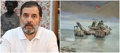 லடாக் வெள்ளப்பெருக்கில் 5 ராணுவ வீரர்கள் பலி: ராகுல் காந்தி இரங்கல்