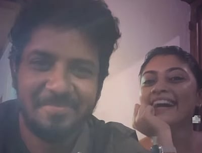 காதலரை அறிமுகப்படுத்திய நடிகை அம்மு அபிராமி: யார் தெரியுமா?