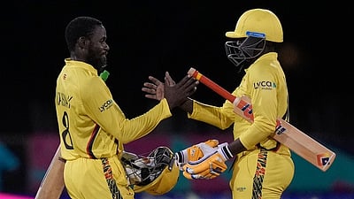 டி20 உலகக் கோப்பையில் முதல் வெற்றியைப் பதிவு செய்த உகாண்டா! 
