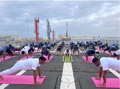 தூதரகங்களின் யோகா தினக் கொண்டாட்டம்!