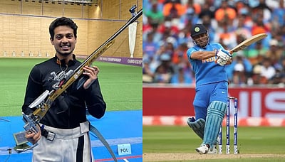 ஒலிம்பிக்: இறுதிச் சுற்றுக்கு தேர்வான ஸ்வப்னிலுக்கும் தோனிக்கும் இவ்வளவு ஒற்றுமைகளா?  