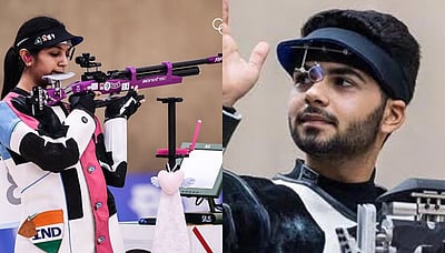 துப்பாக்கி சுடுதல் இறுதிச்சுற்றில் ரமிதா, அா்ஜுன்