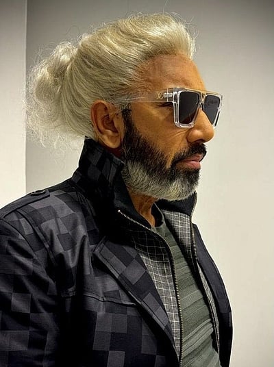 புதிய தோற்றத்தில் சத்யராஜ்! எந்தப் படத்துக்காக? 