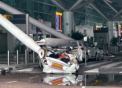 மகளின் திருமணம், சம்பாதிக்க ஆள் இல்லை: விமான நிலையத்தில் பலியான ஓட்டுநரின் பின்னணி