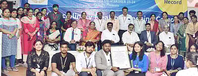 இராமச்சந்திரா கல்வி நிறுவனத்துக்கு உலக சாதனை அங்கீகாரம்