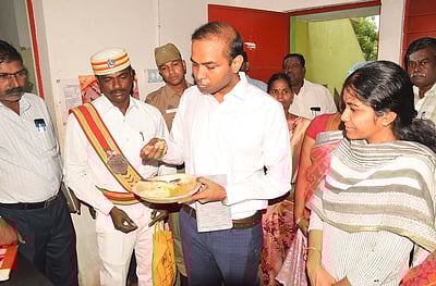 முதலமைச்சரின் காலை உணவுத் திட்டம்: கடலூா் ஆட்சியா் ஆய்வு