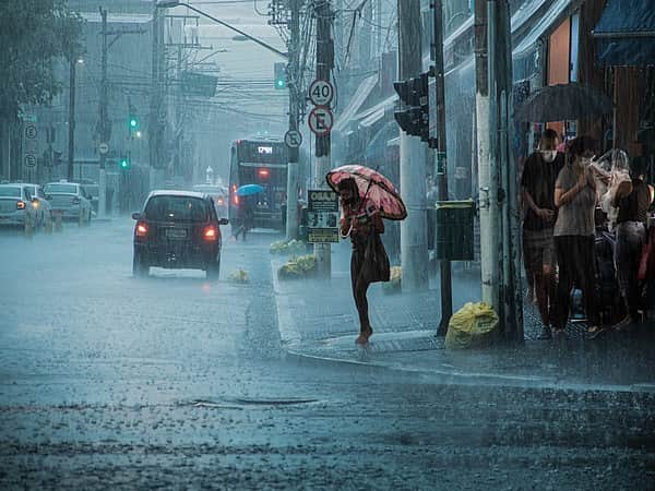 Heavy rain