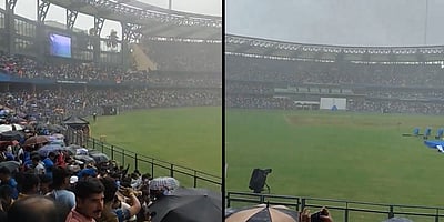 பாராட்டு ‘மழை’ யில் மும்பை வான்கடே மைதானம்...வெற்றி ஊர்வலம் நடைபெறுமா..?