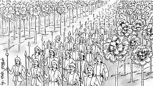 படை கடக்கும் காலம் காட்டும் படைப்பெருக்கம்