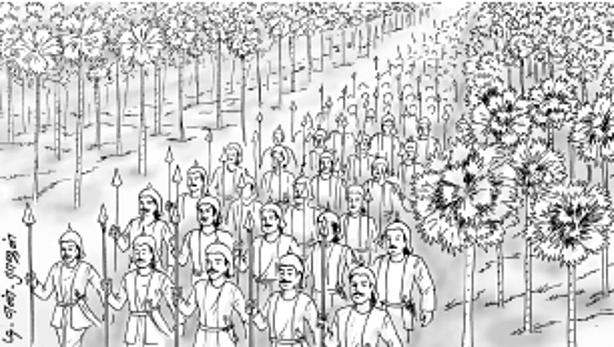 படை கடக்கும் காலம் காட்டும் படைப்பெருக்கம்