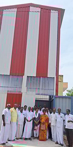 ஸ்ரீனிவாசபெருமாள் கோயில் 
தோ் கொட்டகை ஆய்வு