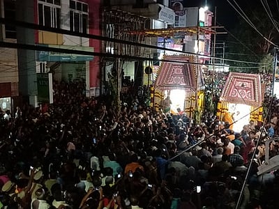 தென்காசி மேலசங்கரன்கோவிலில் ஆடித் தவசுத் திருவிழா