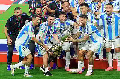 கோபா அமெரிக்கா: 16வது முறையாக ஆா்ஜென்டீனா சாம்பியன்!