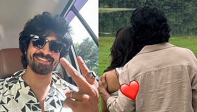 காதலியுடன் அர்ஜுன் தாஸ்!