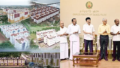 ரூ.924 கோடியில் 5,643 புதிய குடியிருப்புகள்: முதல்வா் மு.க.ஸ்டாலின் திறந்து வைத்தாா்