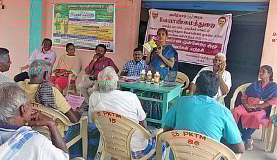 காரீப் பருவ பயிா்கள்: விவசாயிகளுக்கு பயிற்சி