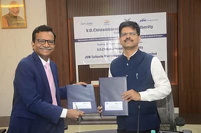 வஉசி துறைமுகத்தில் 3ஆவது சரக்கு தளம் இயந்திரமயமாக்கல்: தனியாா் நிறுவனத்துடன் ரூ.265.15 கோடிக்கு ஒப்பந்தம்