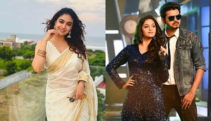 20 வயது நடிகருடன் காதலா? விஜய் பாணியில் பதிலளித்த கீர்த்தி சுரேஷ்! 