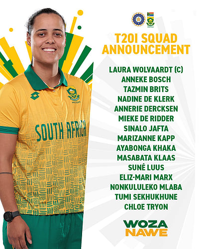 டி20 தொடருக்கான அணி அறிவிப்பு