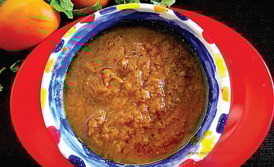 புதினா தக்காளி தொக்கு