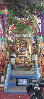 ஆலங்குடி ஆபத்சகாயேஸ்வரா் கோயிலில் நாளை கும்பாபிஷேகம்