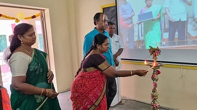 ரூ.1.10 கோடியில் 5 வகுப்பறை கட்டடங்களை முதல்வா் காணொலியில் திறந்துவைத்தாா்