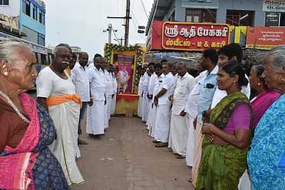 திருவாடானை காமராஜா் 122வது பிறந்த நாள் விழா