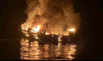 ஹைதியில் அகதிகள் படகு தீப்பிடித்ததில் 40 பேர் பலி!