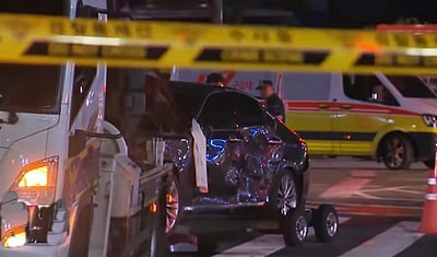 சியோலில் சாலையை கடக்க காத்திருந்தவர்கள் மீது கார் மோதல்: 9 பேர் பலி!