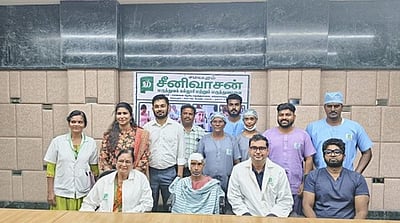 மூளை ரத்த தமனி விரிவடைதல் நோய்க்கு அறுவைச் சிகிச்சை : சமயபுரம் சீனிவாசன் மருத்துவ 
கல்லூரி மருத்துவமனை சாதனை