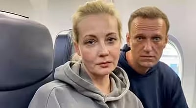 அலெக்ஸி நவால்னி மனைவிக்கு
எதிராக ரஷியா கைது உத்தரவு