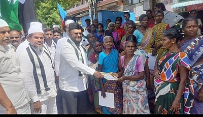 ஜாதிவாரி கணக்கெடுப்பு நடத்த மத்திய அரசுக்கு விருப்பமில்லை:
எம்.எச்.ஜவாஹிருல்லா