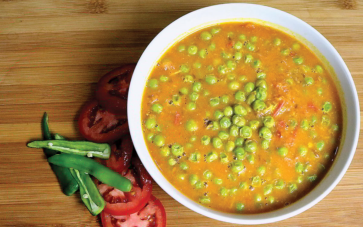 பட்டாணி மசாலா கறி