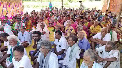 மேல்மா பகுதியில் விவசாயிகள் உண்ணாவிரதம்