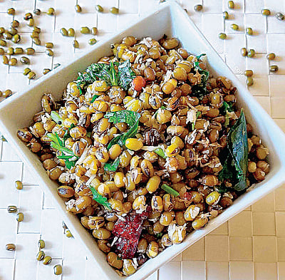 கொள்ளு முழு பயறு சுண்டல்