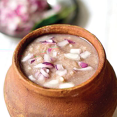 கேழ்வரகுக் கூழ்